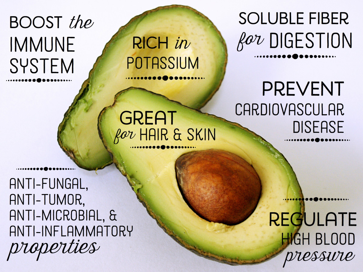 Health benefits of avocado seeds