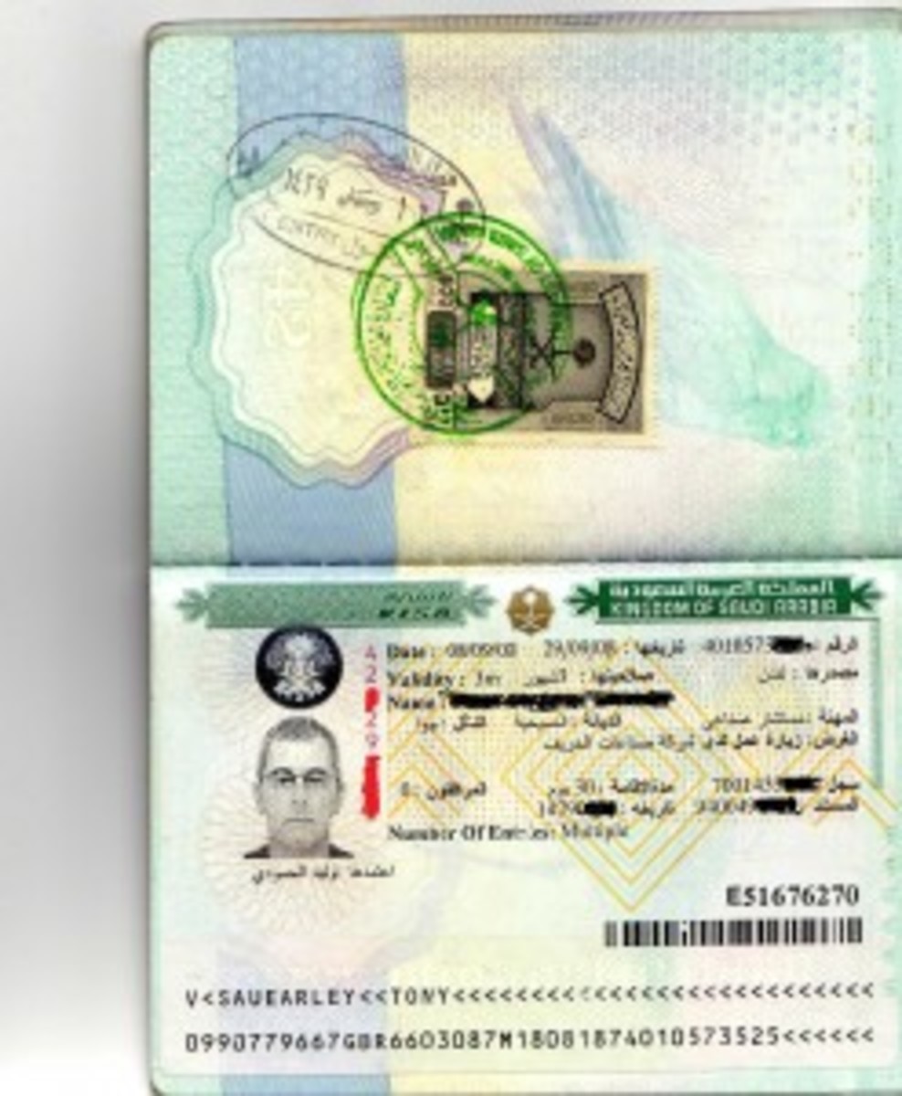 沙特的签证