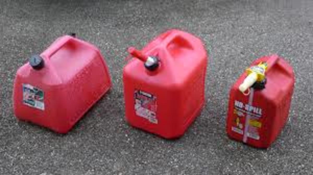 Gas cans vary in size and shape. Would you know one in the dark?