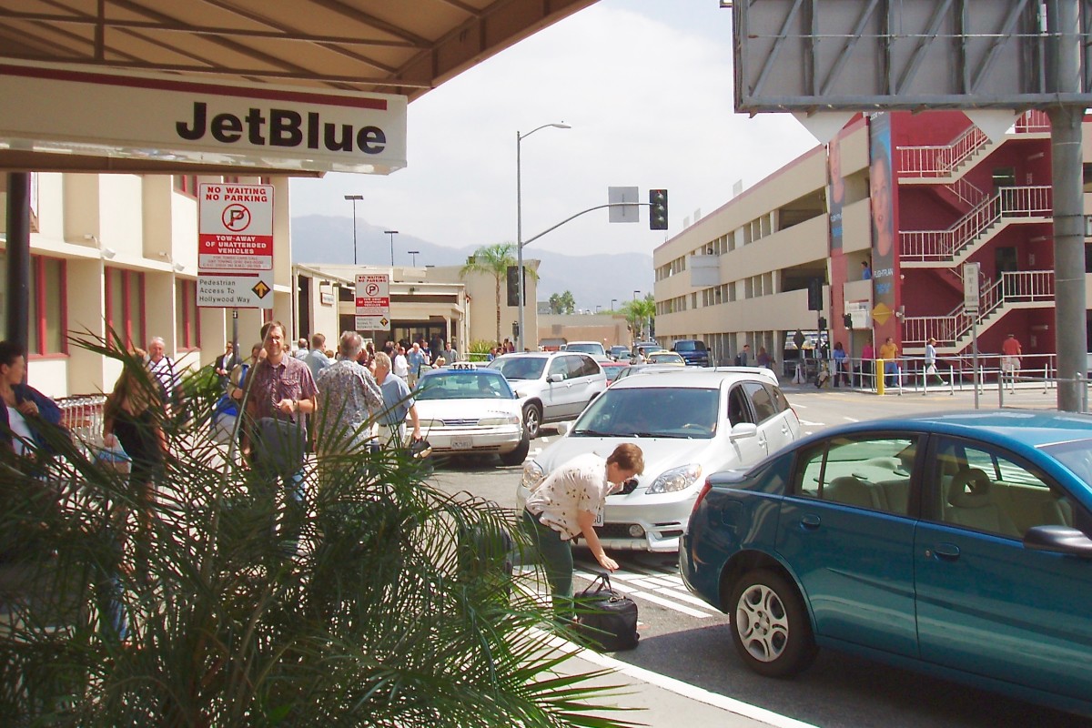 Airports are some of the worst, most frustrating places to drive. They're crowded, drivers are rude, and parking costs are high. You almost always have to have someone drive you, so you might as well take public transportation.