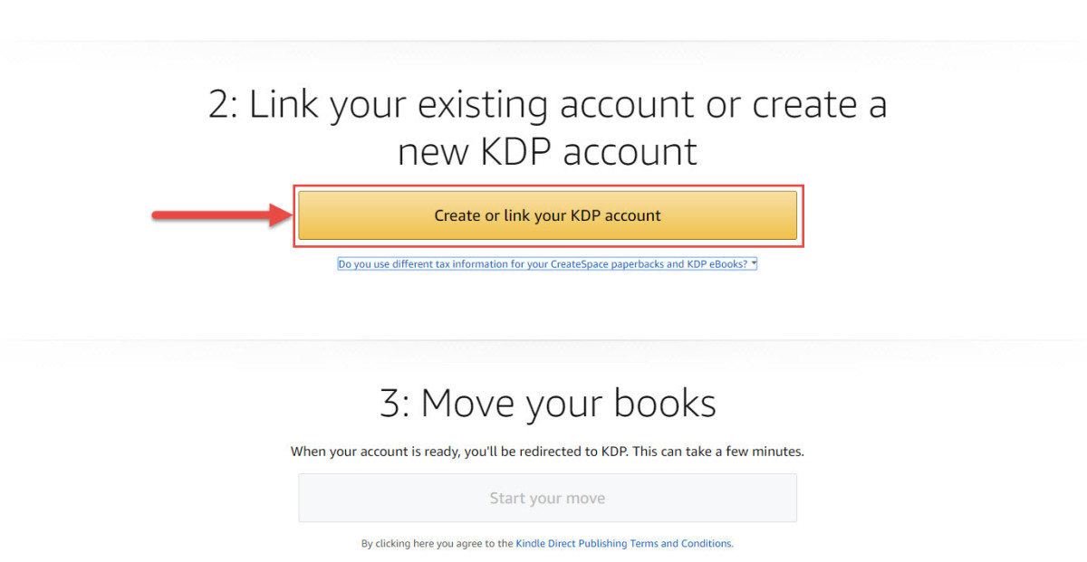 kindle direct publishing tax information