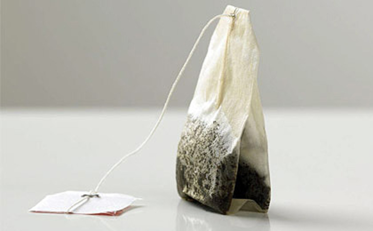 One person's trash is another person's treasure—tea bag edition. 