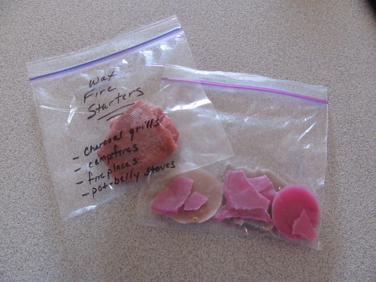 How to Recycle Old Wax Melts and Tarts Into Fire Starters ToughNickel