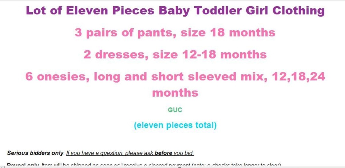 ebay childrens clothing and shoes