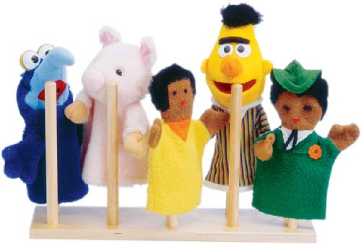 Have you collected a lot of items that are taking up space in your home, like puppets? Try selling them online or at a garage sale (or put on a puppet show!).