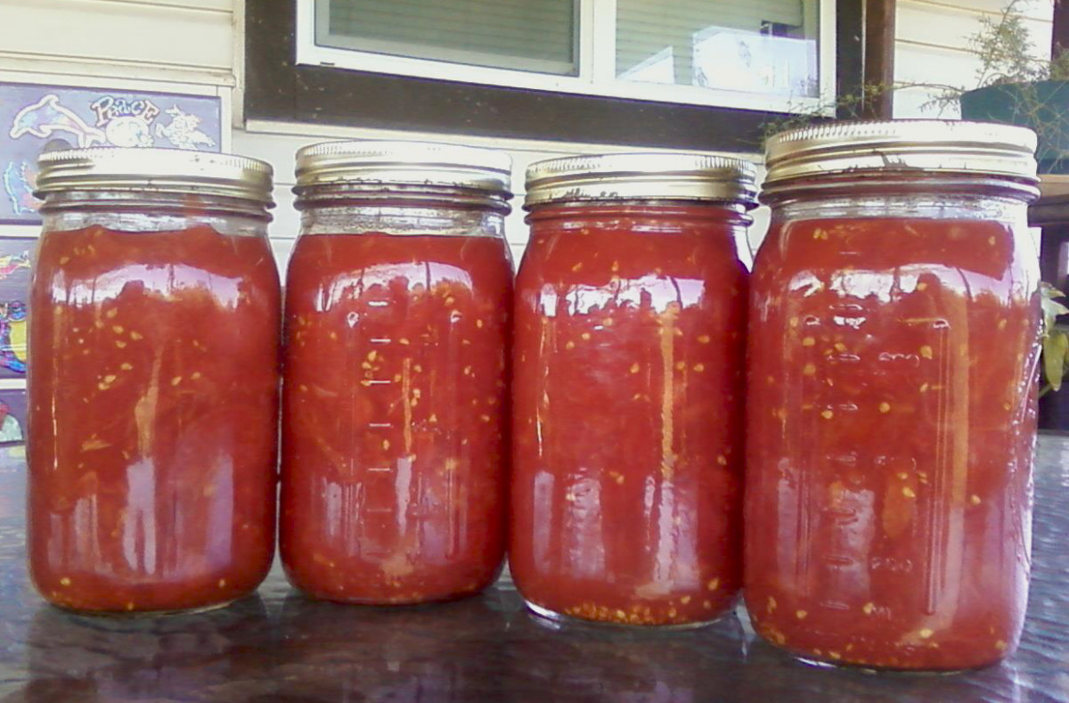 Home canned tomatoes