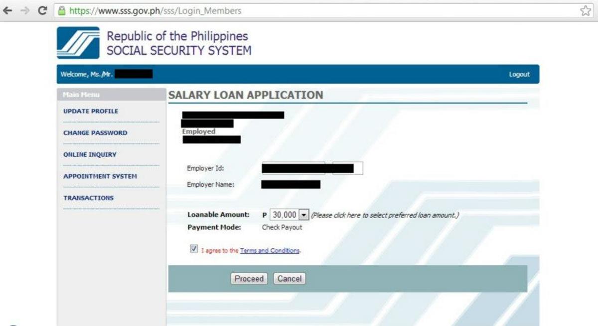 SSS Salary Loan Online Application Five Easy Steps HubPages