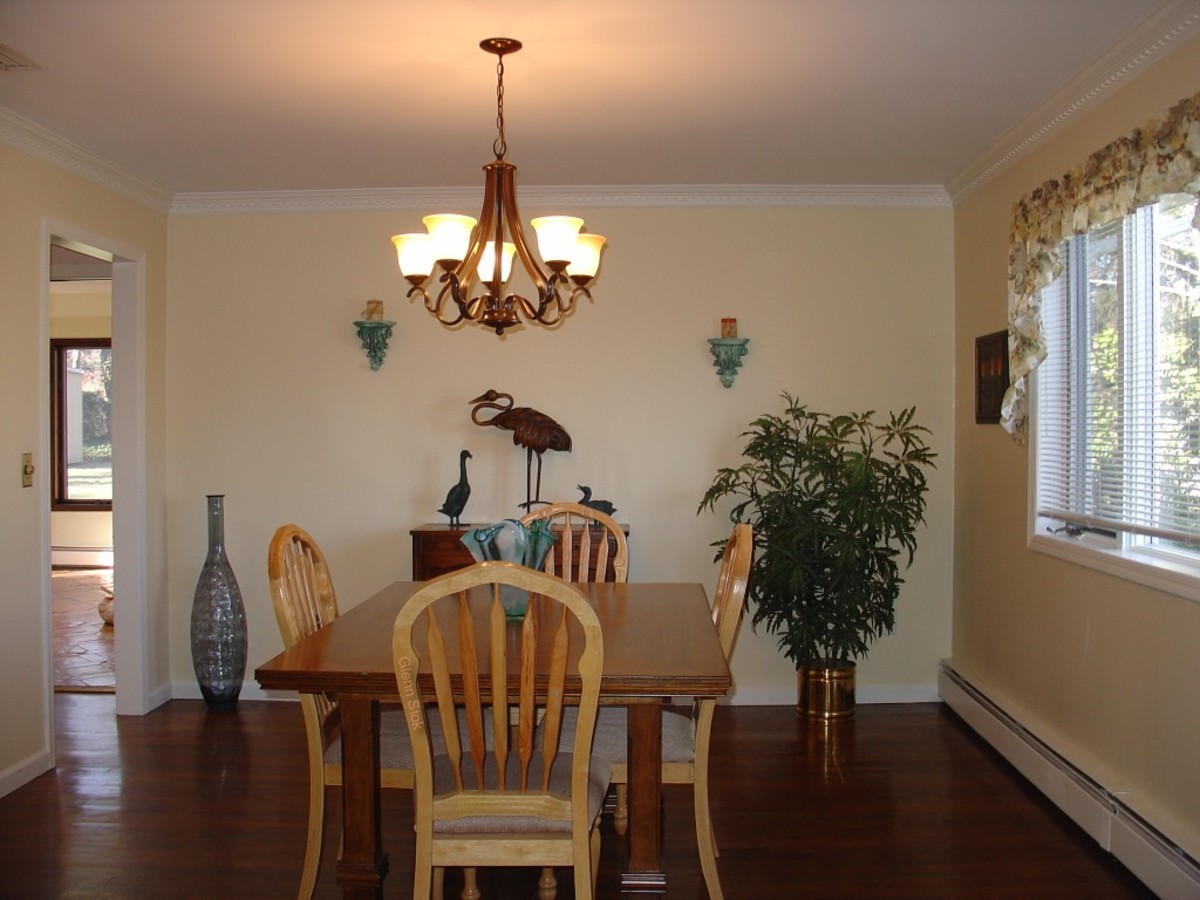 Lighting fixtures are inexpensive to replace, and are one of the first things people notice.