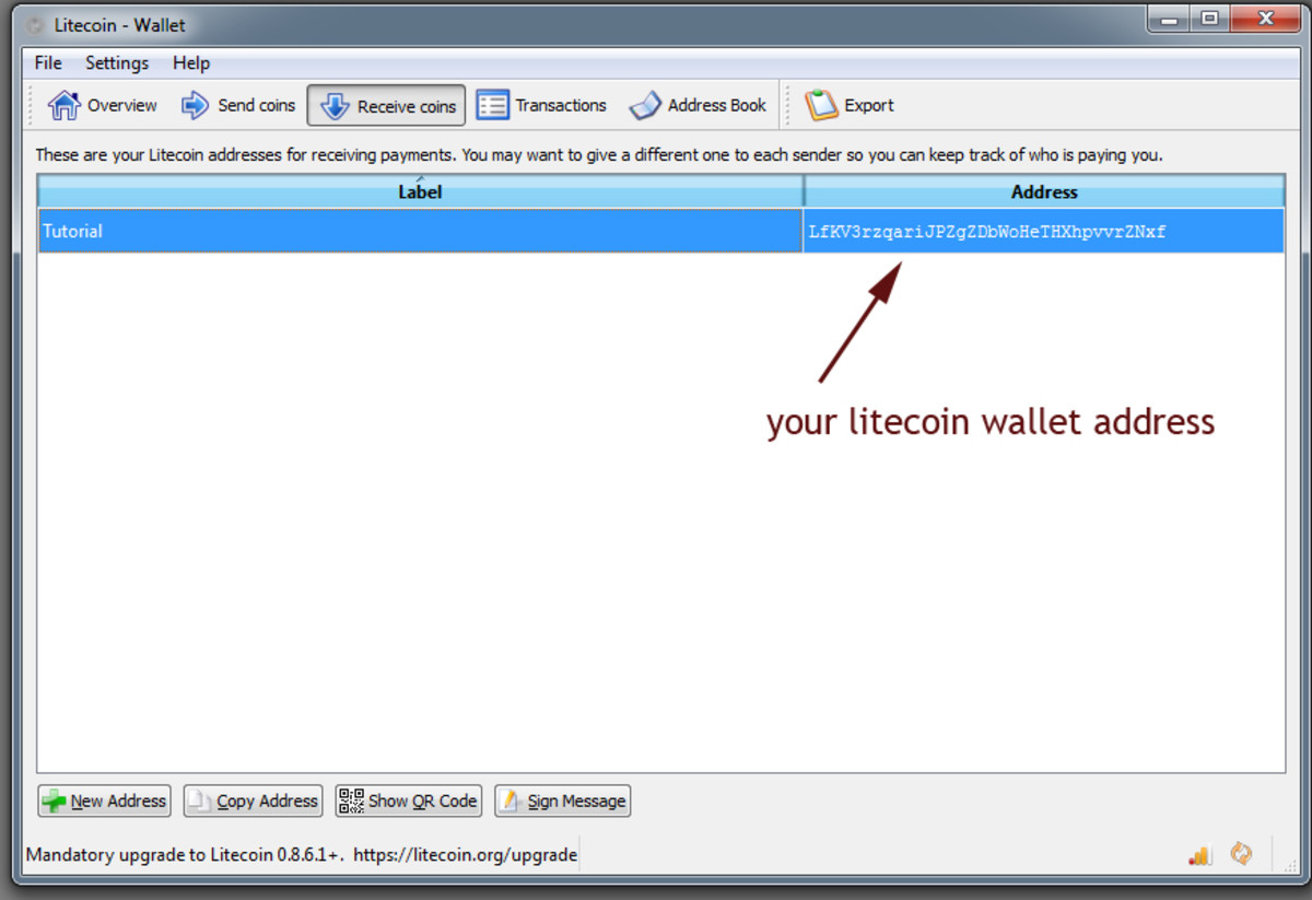 used bitcoin address for litecoin