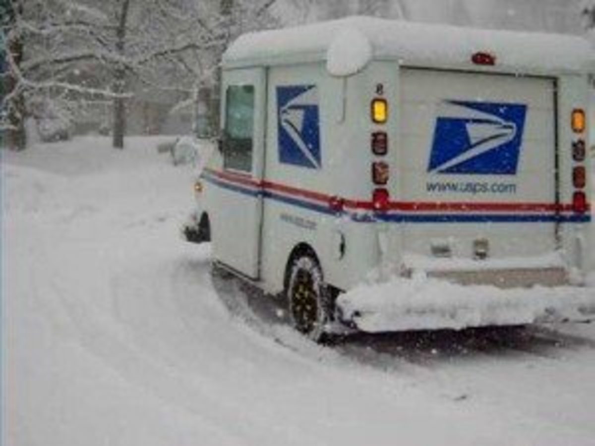 When your postal LLV is swamped by snowdrifts, will your 50 year old body make the cut?