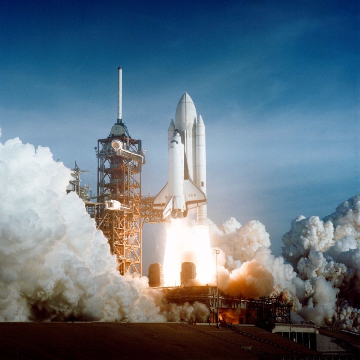 Insulating ceramic foam tiles on the underside of the space shuttle protected the space craft from the heat of reentry