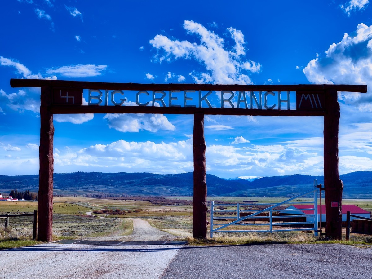 Big Creek Ranch is a great example of a farm name inspired by water.