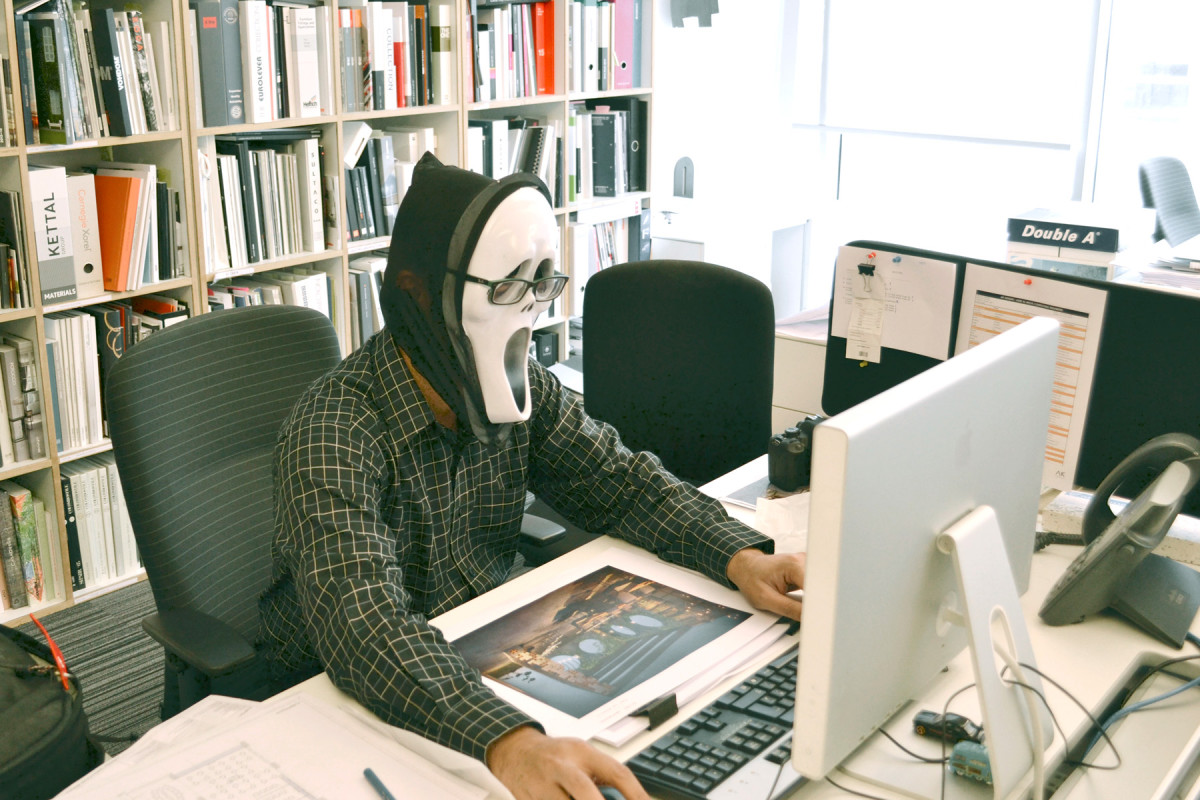 Some scary people work in offices!