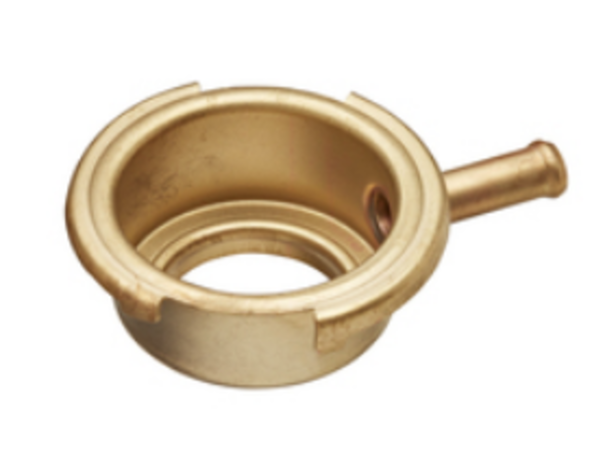 Brass radiator filler cap