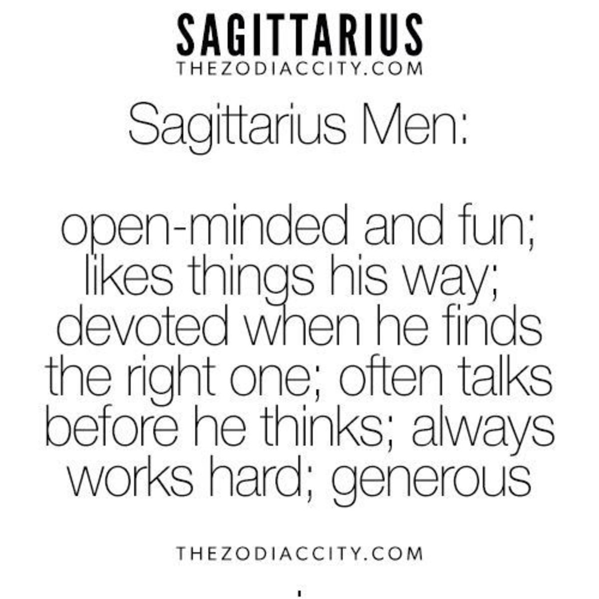 Love sagittarius like what in man is a Sagittarius Man: