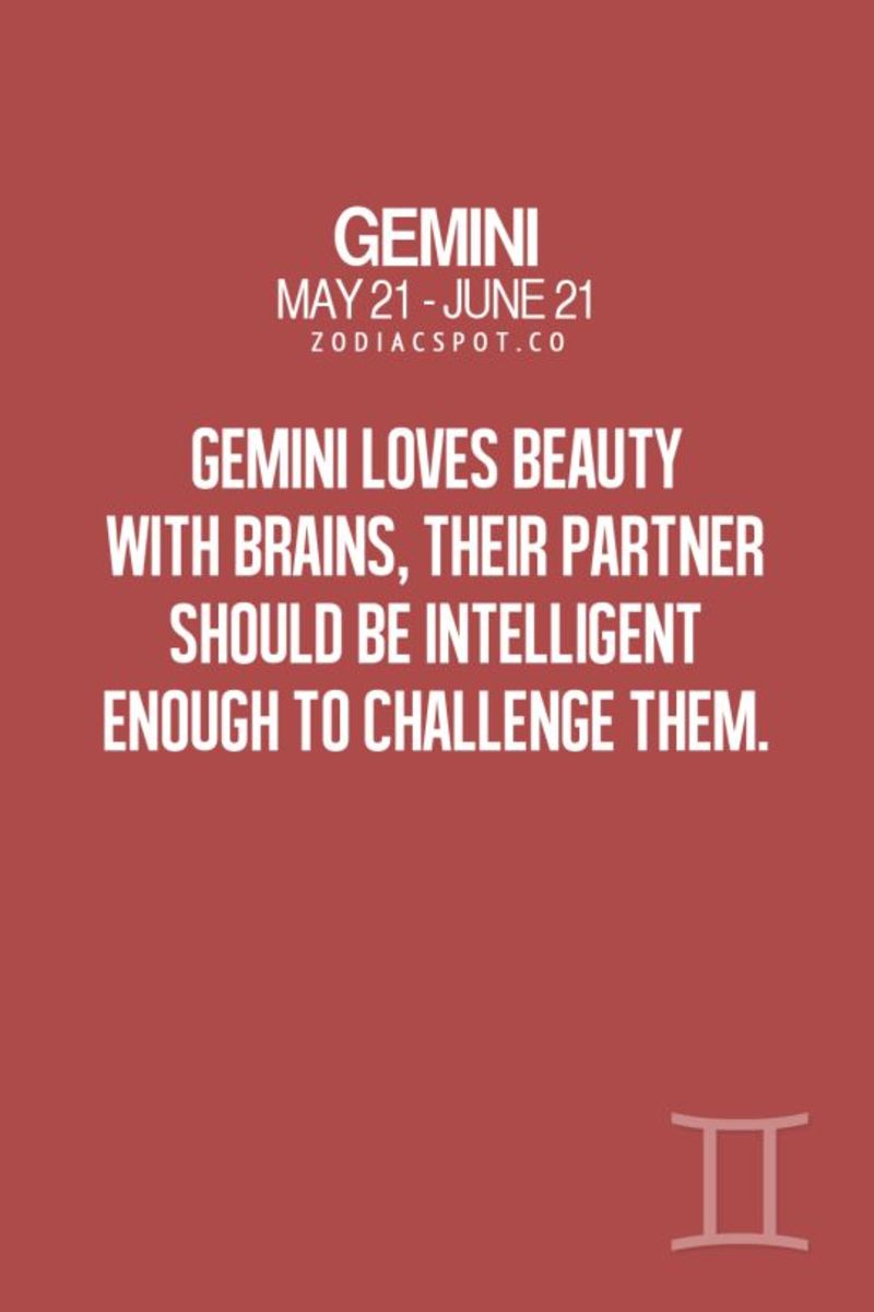 When a gemini man is mad at you