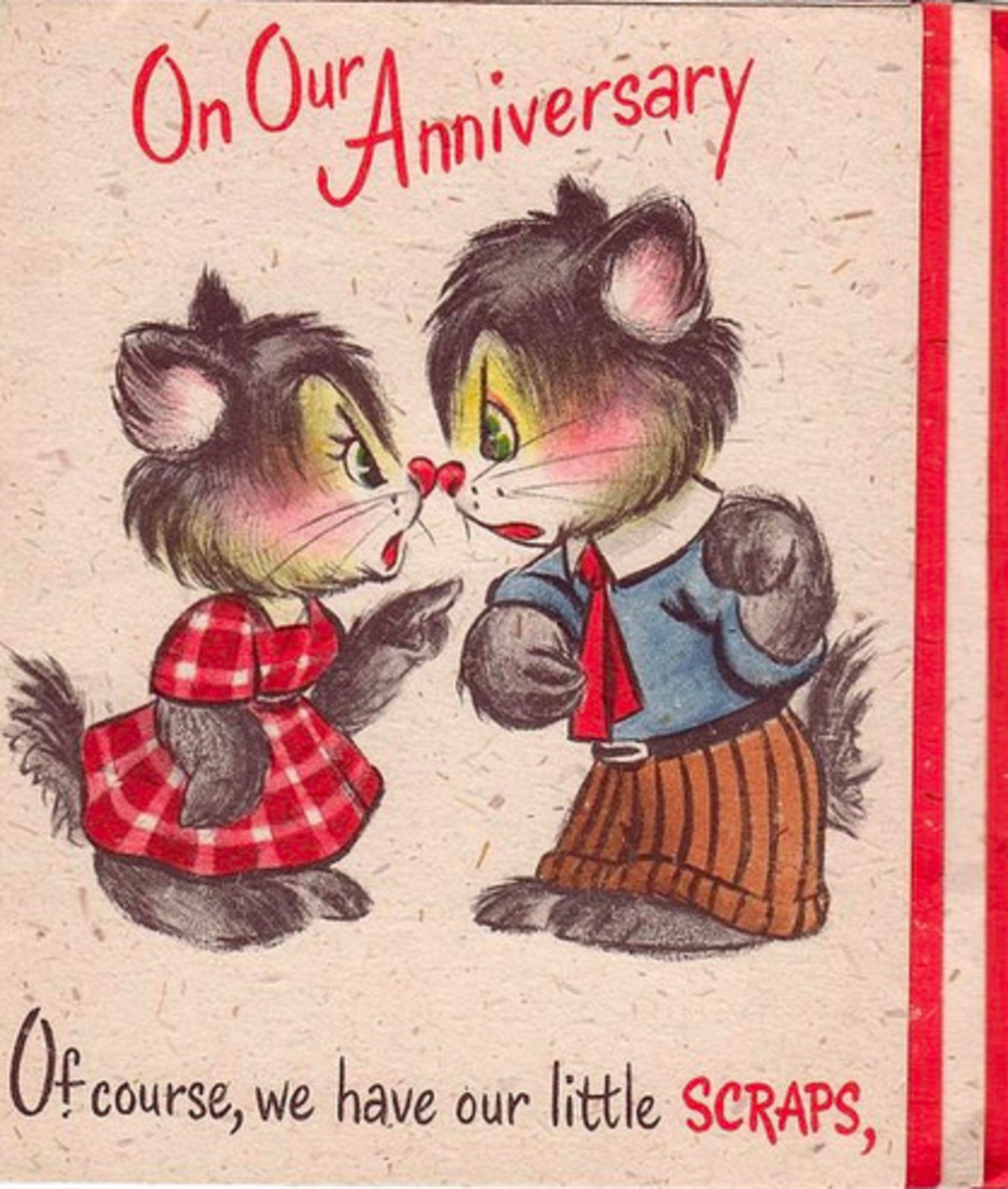 Unique anniversary card