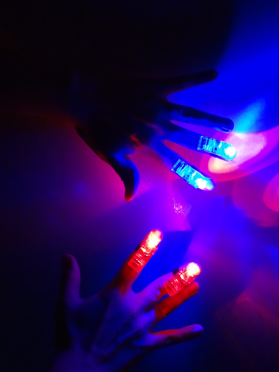 LED finger lights