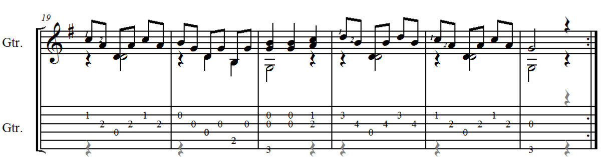 Carulli Waltz In E Minor