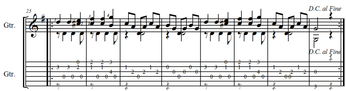 Carulli Waltz In E Minor