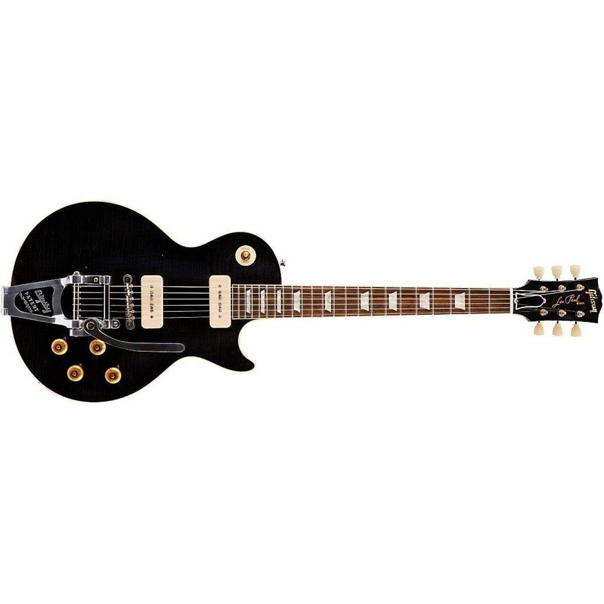  Gibson Custom Les Paul '56 Historic Select Electric Guitar Ebony In House Lightly Aged