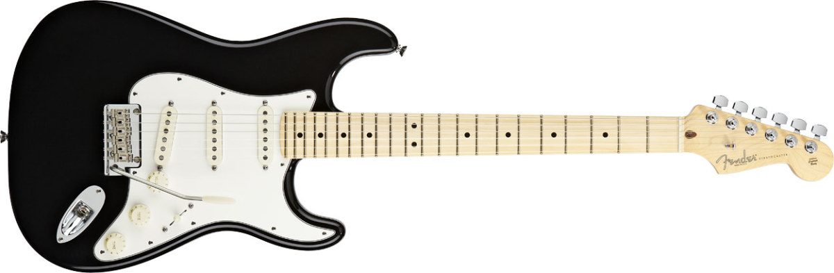Fender American Professional Stratocaster - Black with Maple Fingerboard