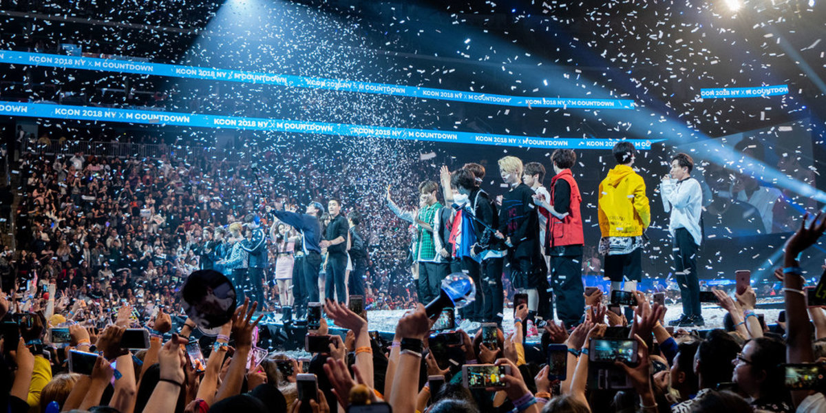 KCON 2018 held in June at Prudential Center in Newark, New Jersey