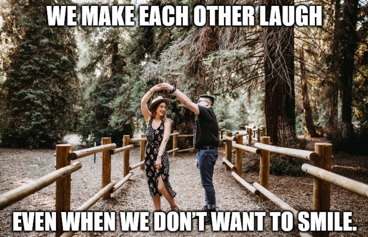 funny captions for couple pictures