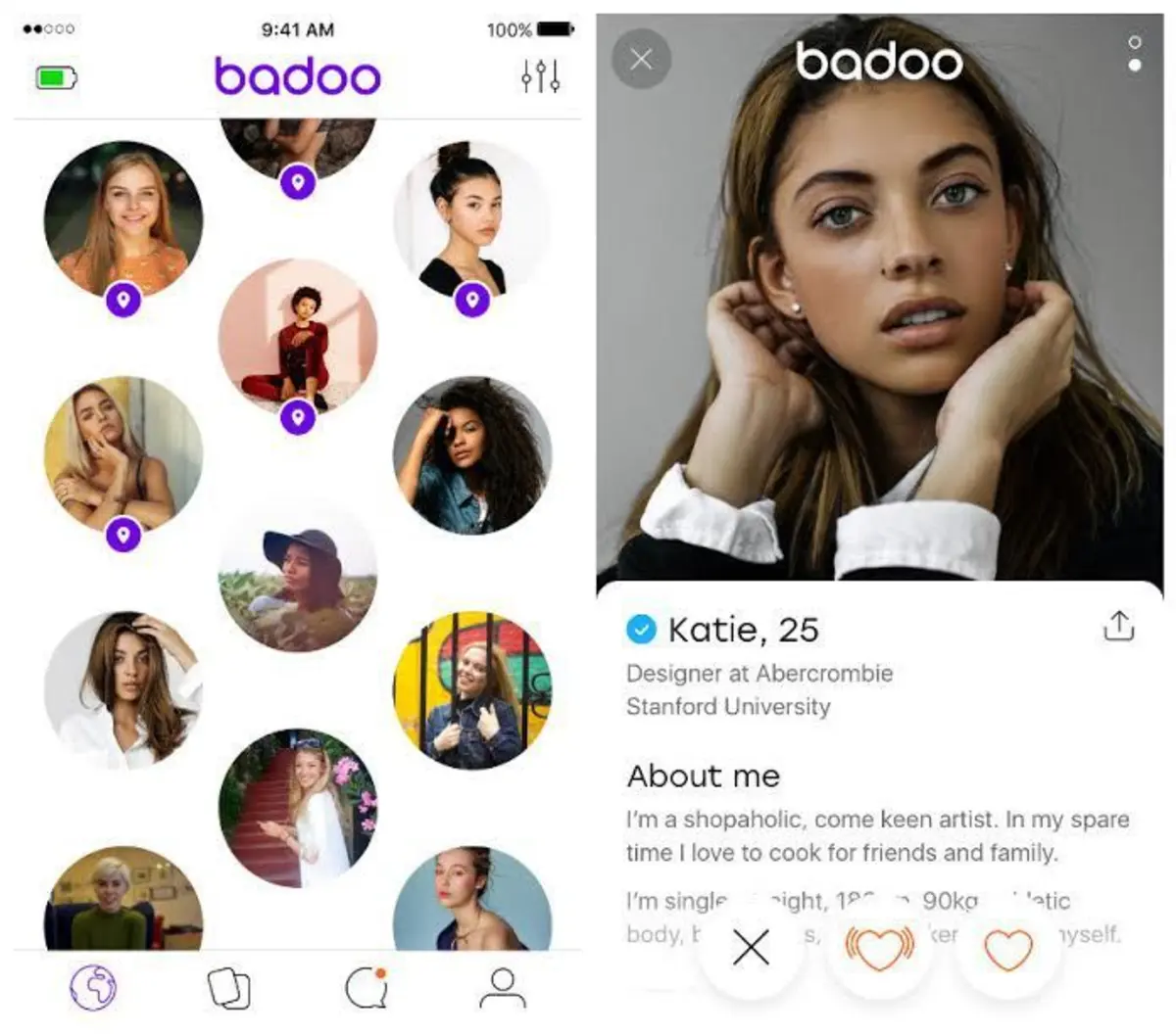 Badoo может быть самым полным приложением для знакомств на рынке. 