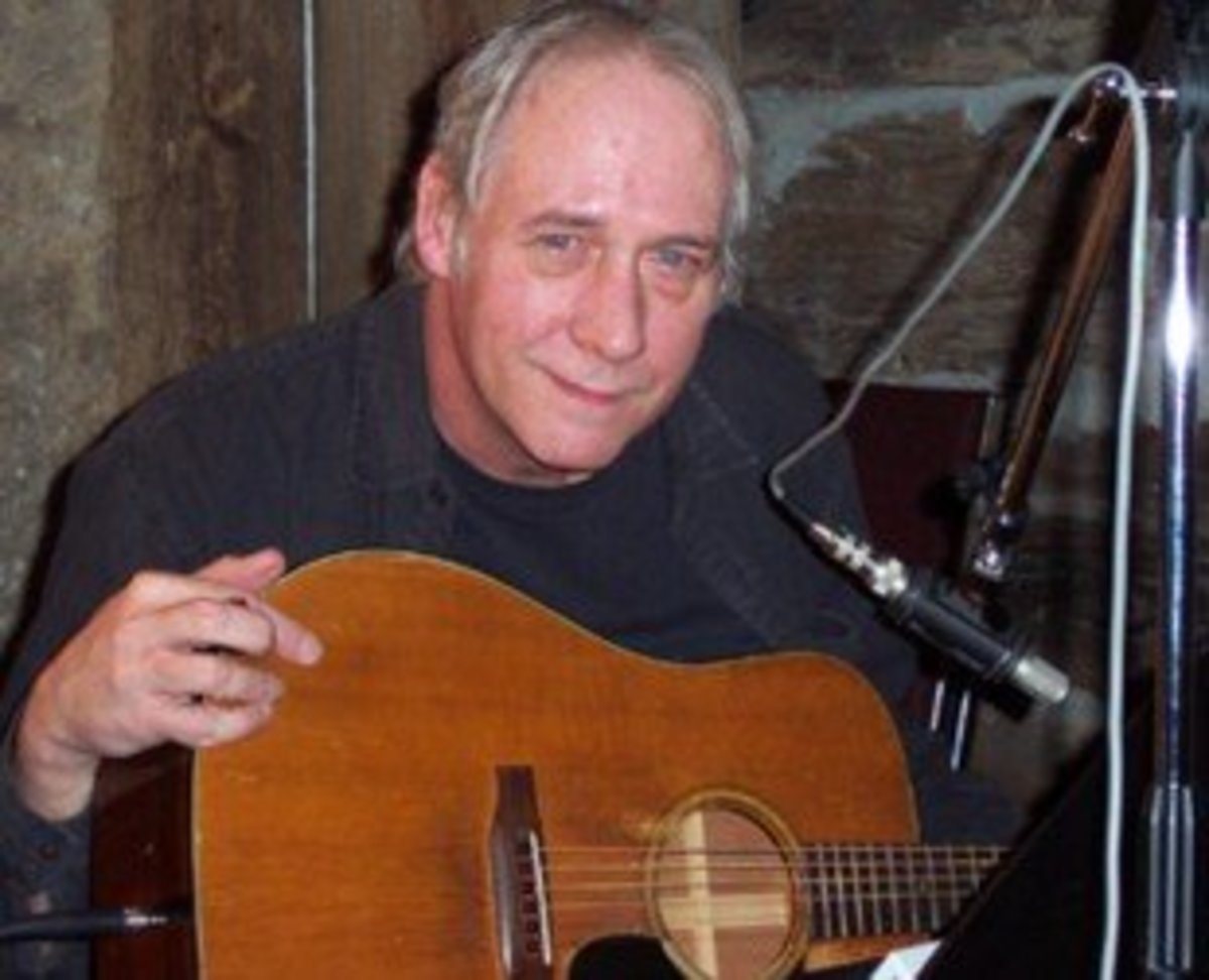 Terry Clements and one of his Martin D 18s