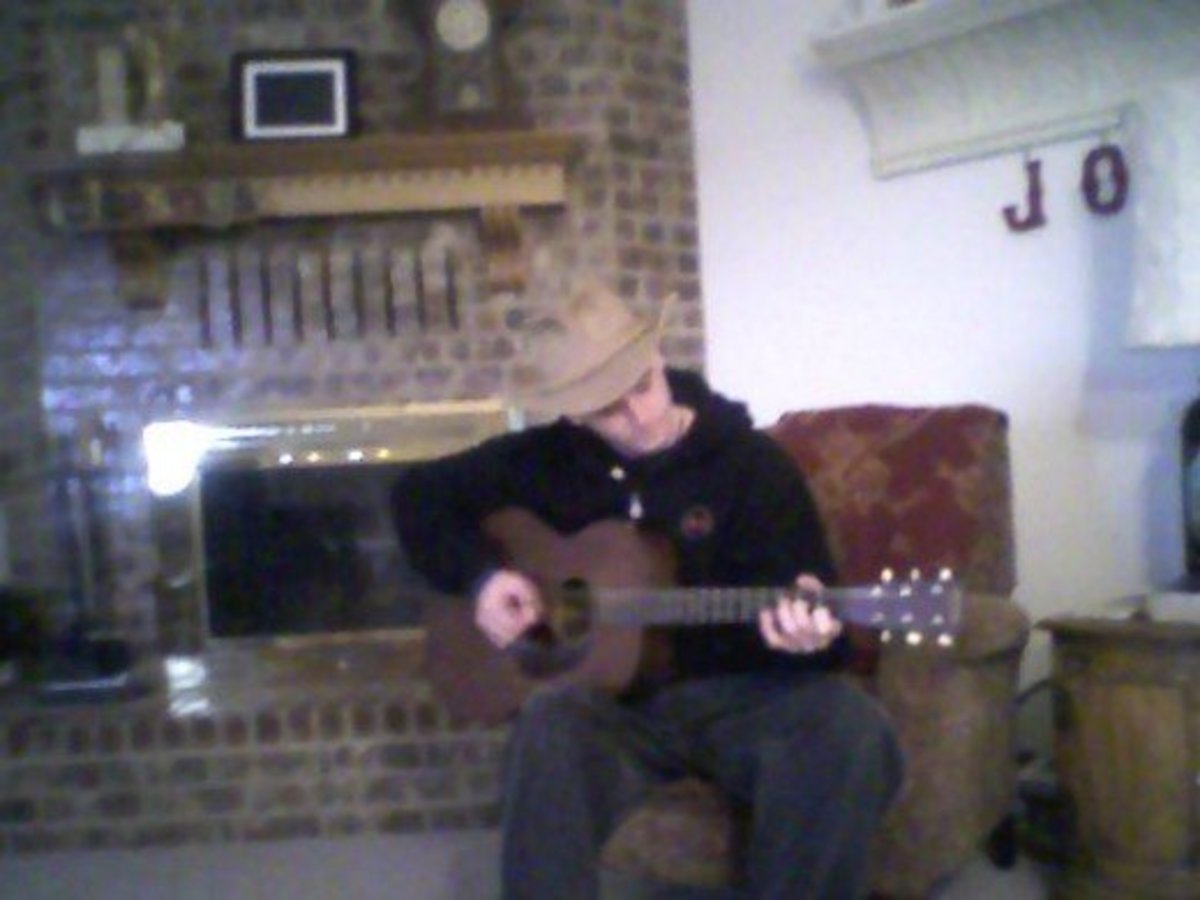 Yep, that's me, not Bob Dylan, with a Martin 00-17
