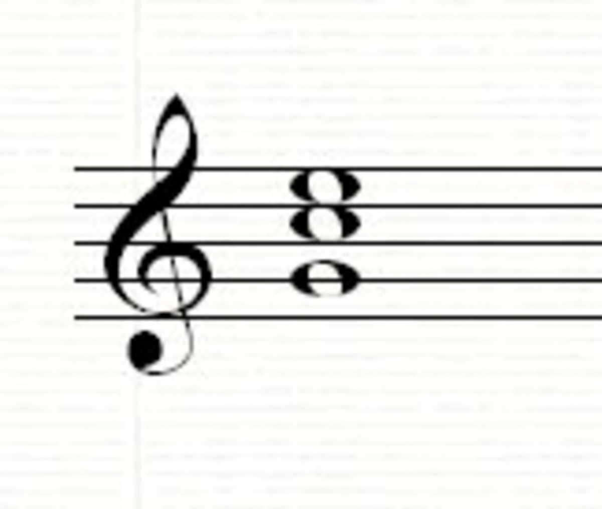The C chord in 2nd inversion (bottom note G)