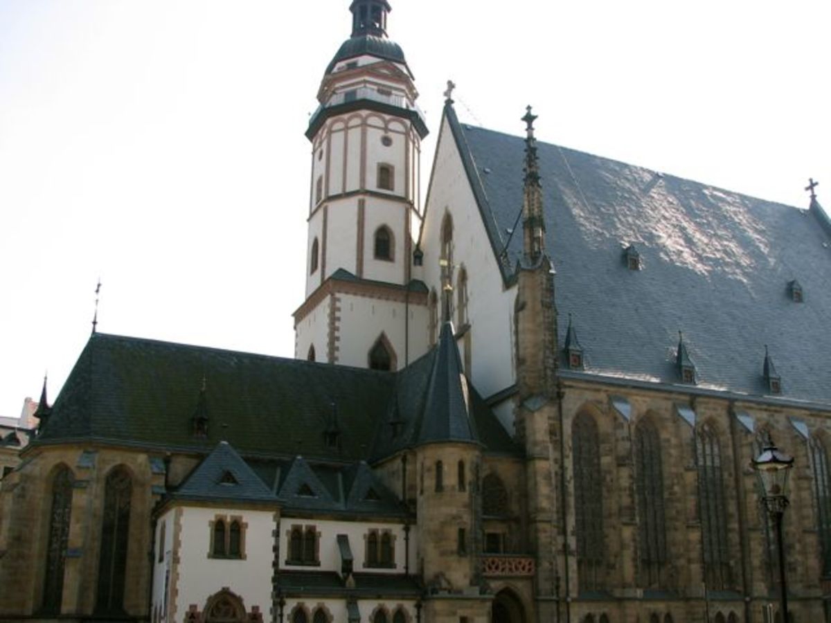 St. Thomas Church, Leipzig, Germany. St. Thomas Church, Leipzig, Germany.