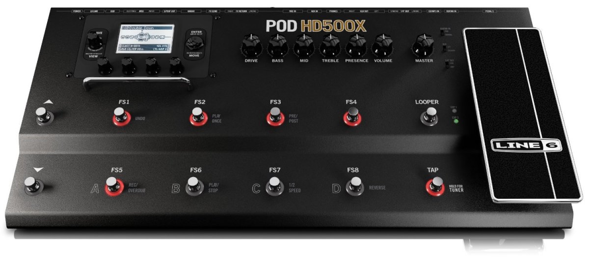 Line 6 POD HD500X Guitar Effects Pedal