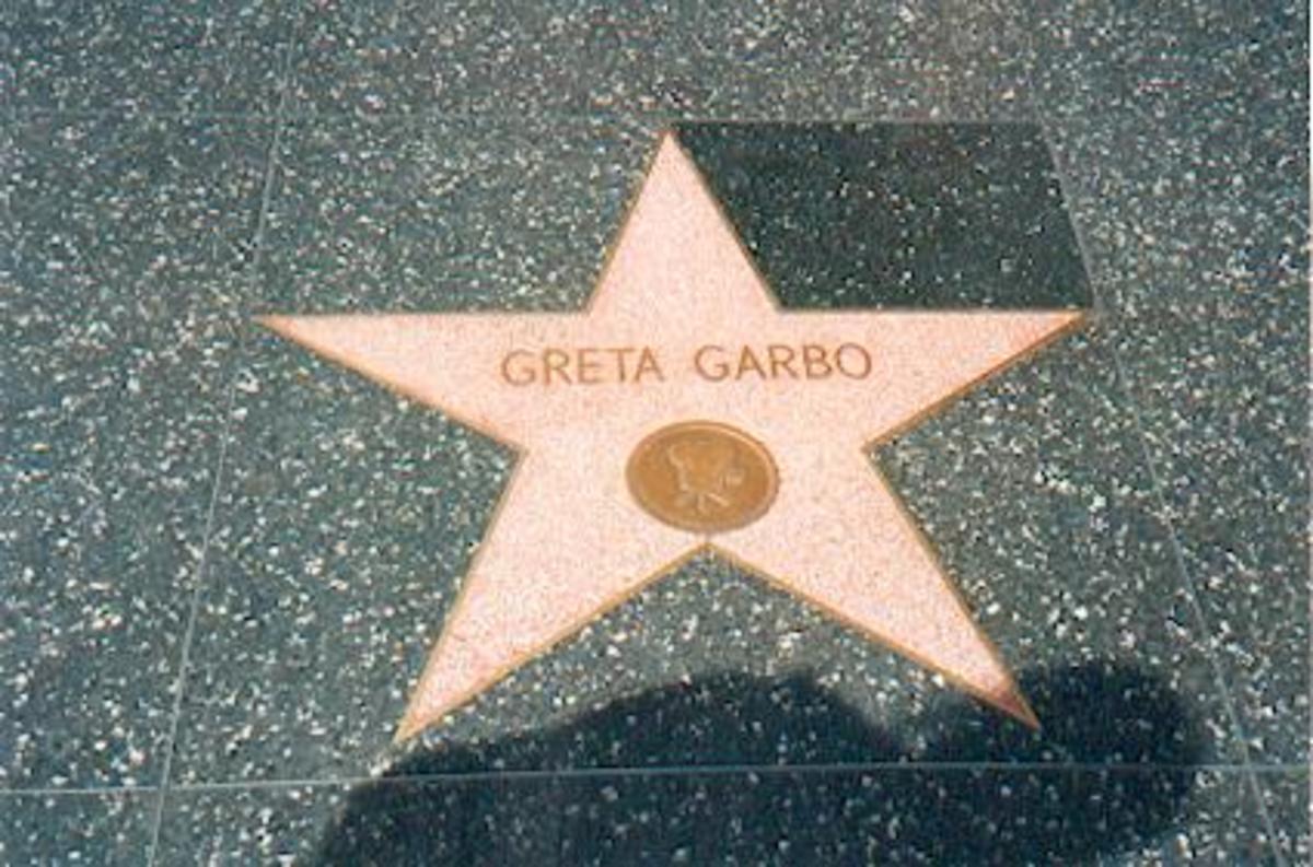 Greta Garbo's Star on Hollywood Walk of Fame