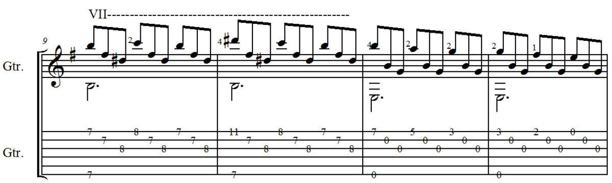 romance-classical-guitar-arrangement-in-guitar-tab-and-standard-notation
