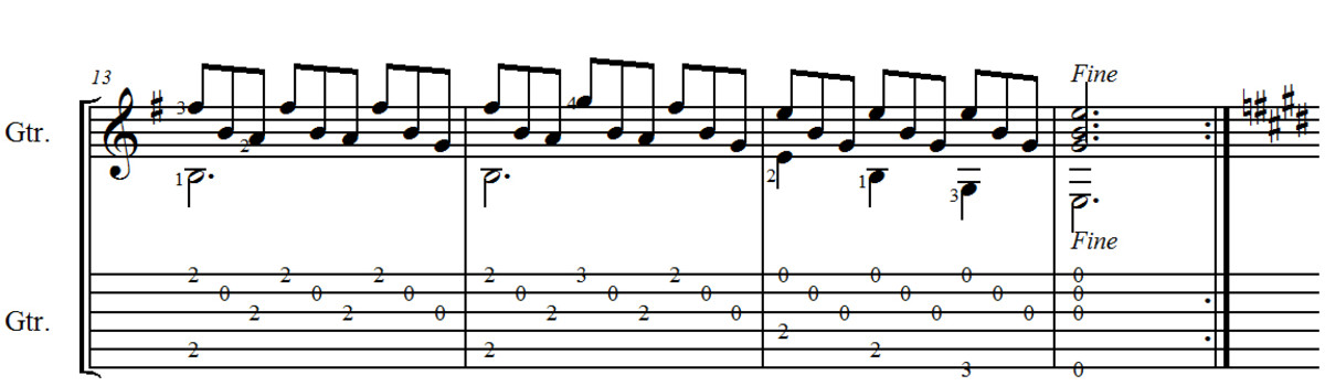 romance-classical-guitar-arrangement-in-guitar-tab-and-standard-notation