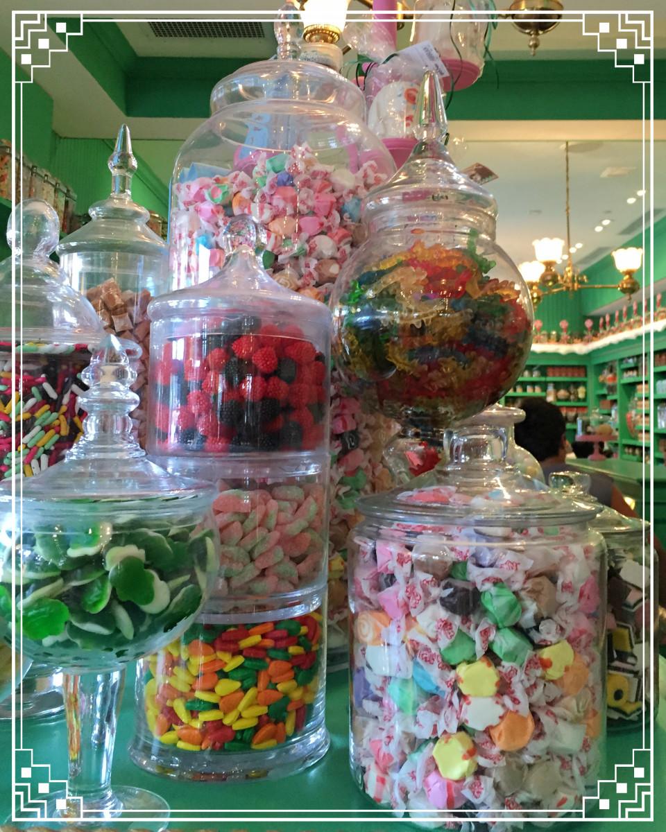 Love is like a dreamy candy shop.  Do you like your sweet selection?