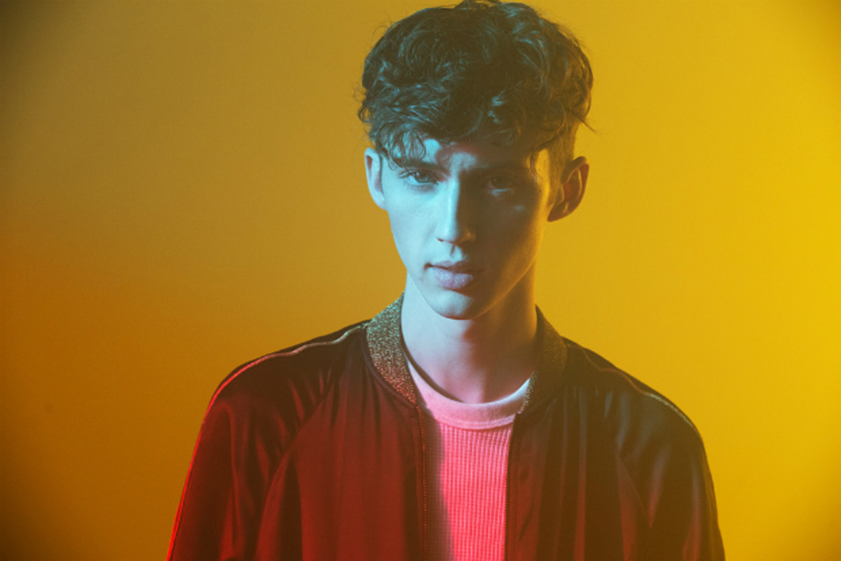 Troye Sivan is trying to be "COOL" just like his song mentions.