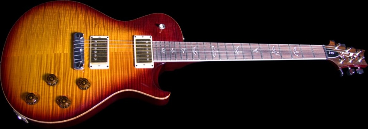 The Paul Reed Smith SC 245 with smoked amber finish
