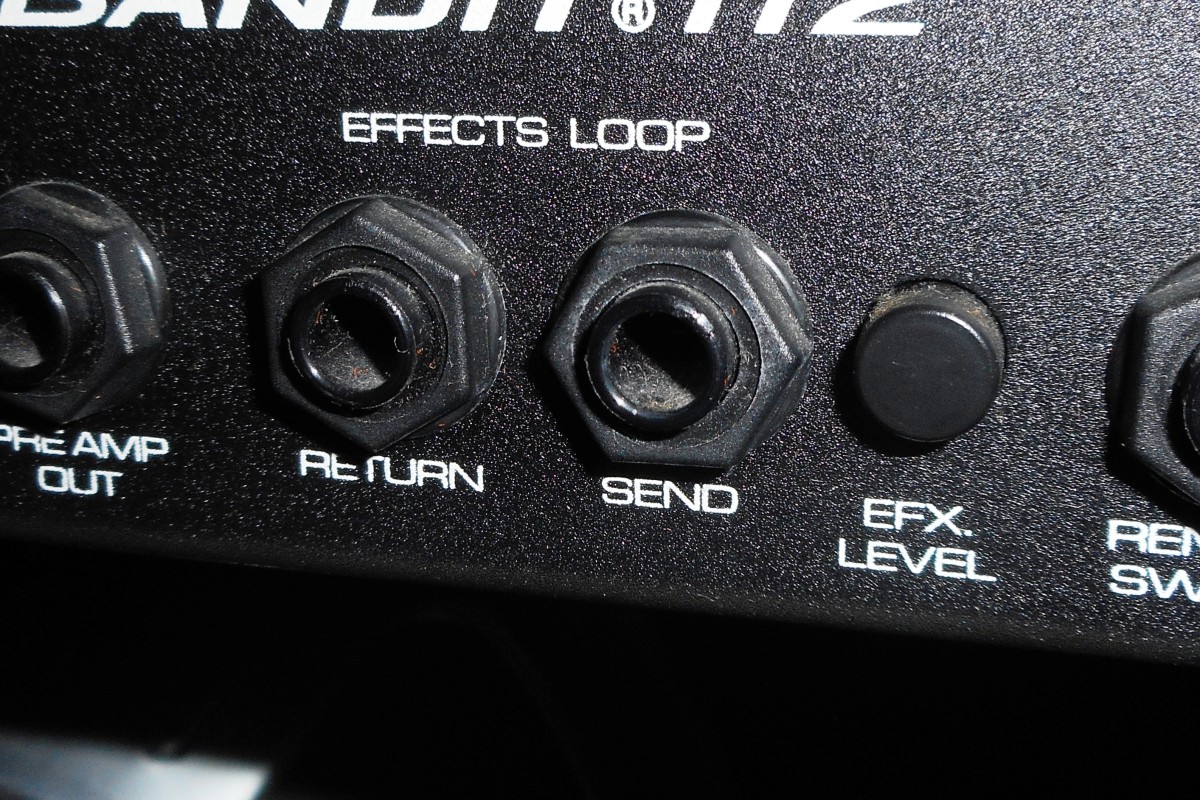 Instead of plugging effects directly into the front of the amp, many guitarists choose to use the amp's effects loop.