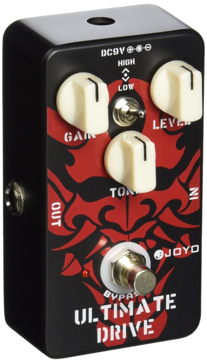 The JOYO JF-02 may be a clone of the Fulltone OCD pedal in tone, but it's looks are anything but.