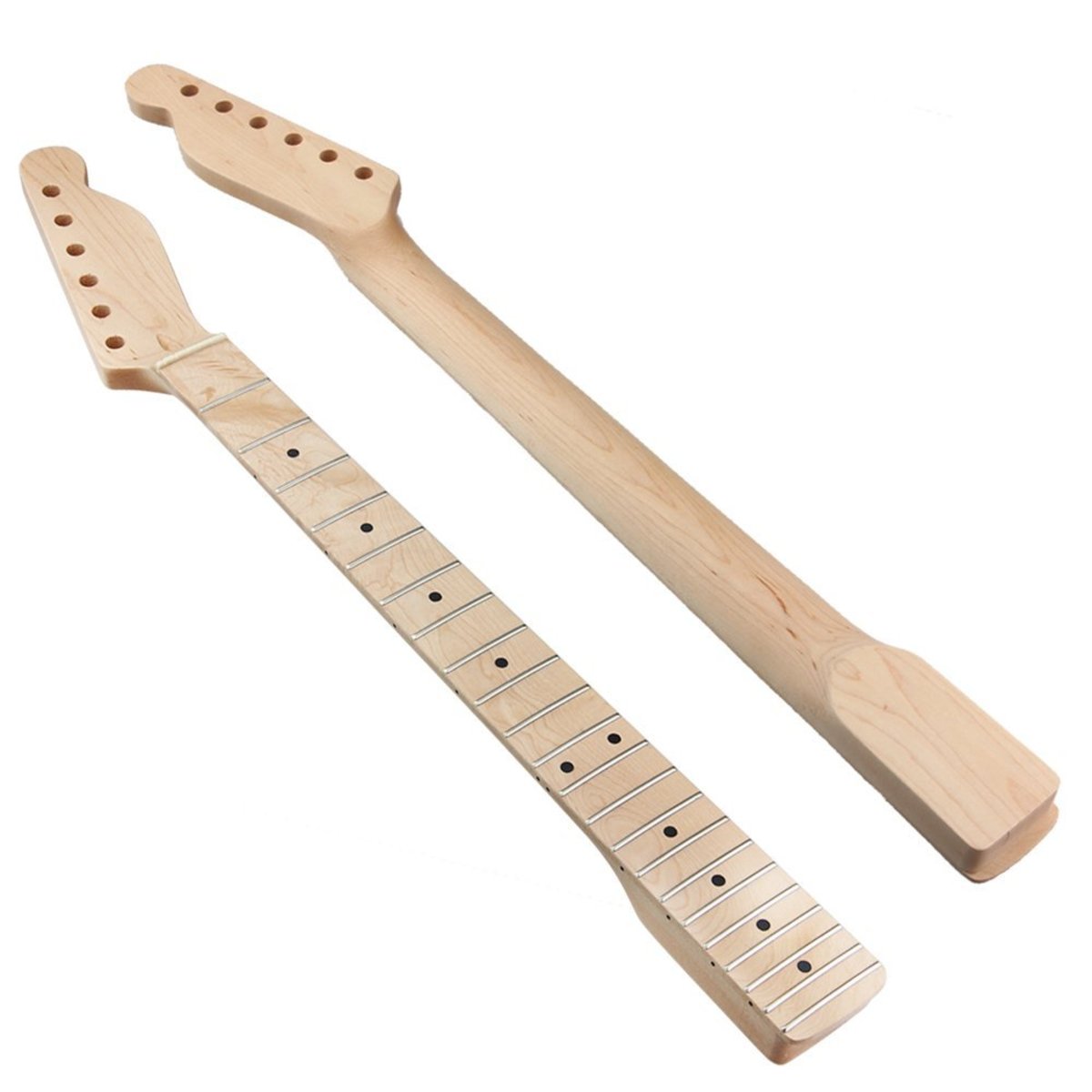 Much of the desired features of a guitar neck are determined by what is comfortable for the player.