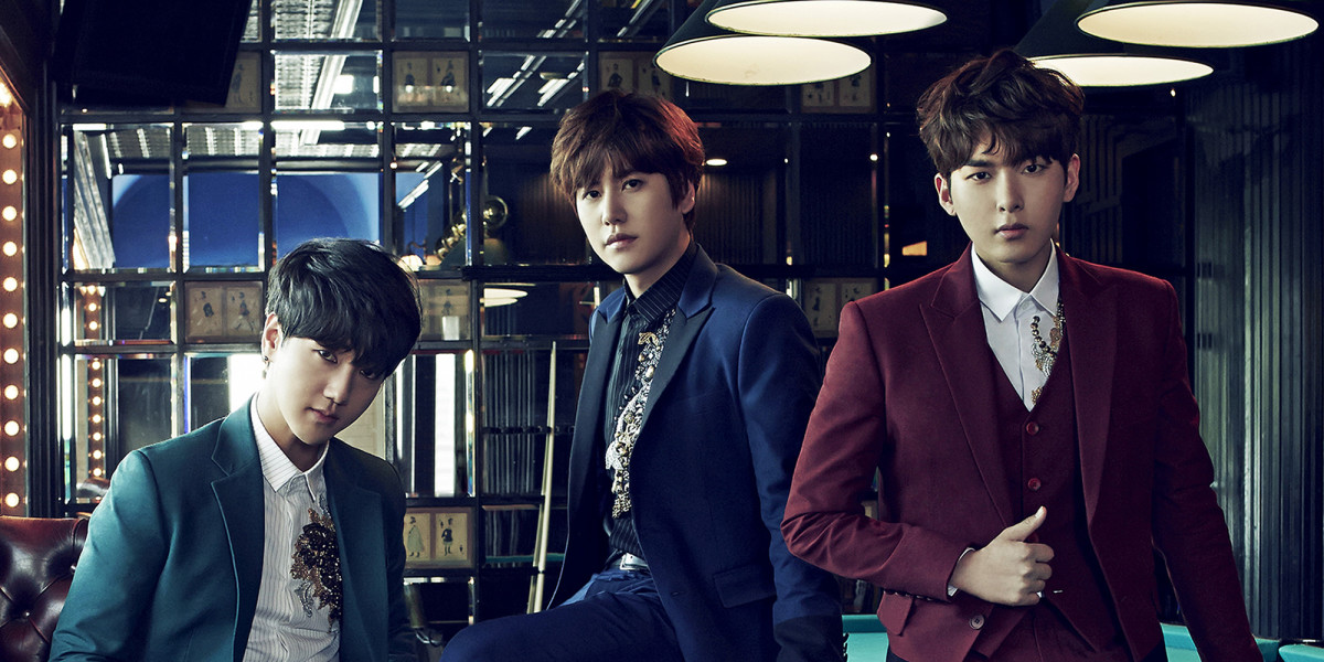 Kyuhyun, Ryeowook, and Yesung of Super Junior
