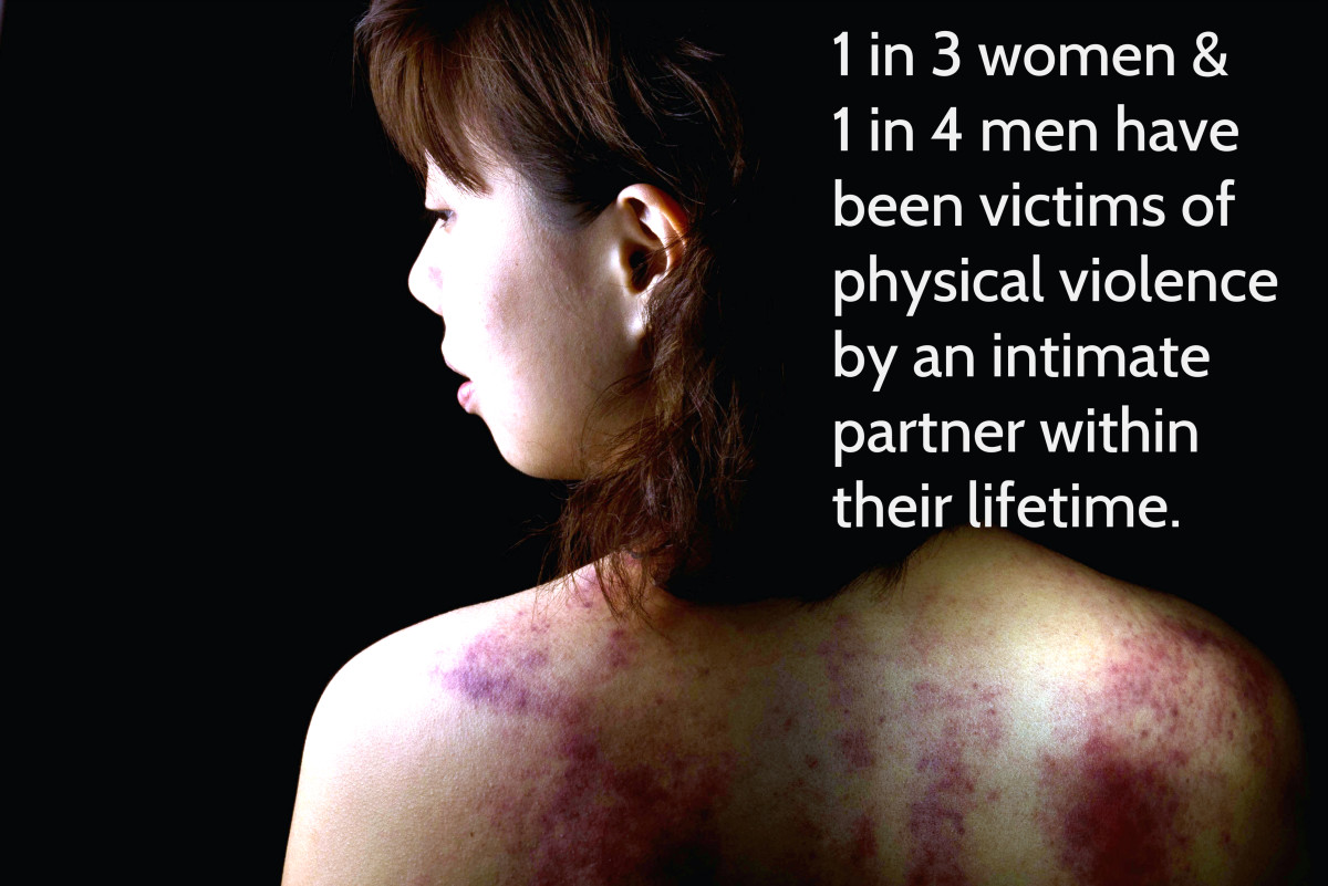 1 in 3 women and 1 in 4 men have been victims of physical violence by an intimate partner within their lifetime. - National Coalition Against Domestic Violence (NCADV)