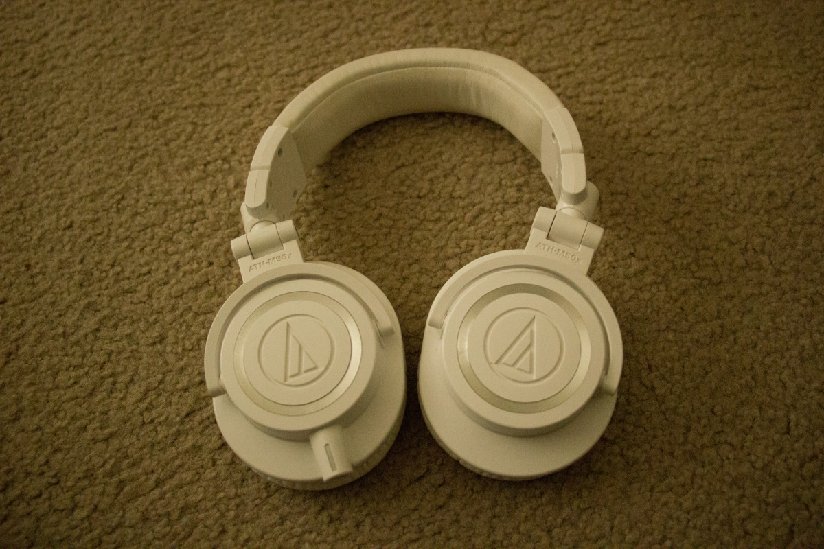 Shameless product placement but the Audio-Technica ATH-M50x are a great pair of headphones and affordable too!
