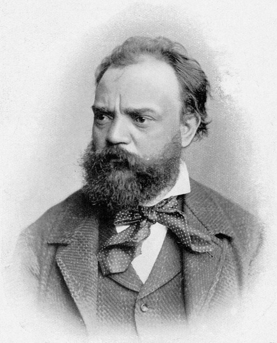 An 1882 photo of Antonin Dvorak