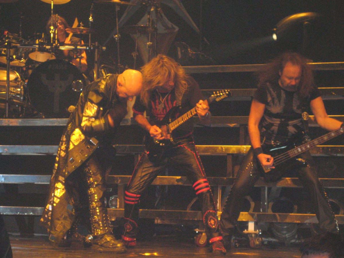 Judas Priest playing live