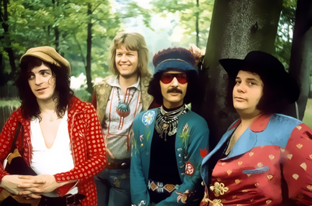 Mountain (Leslie West far right)