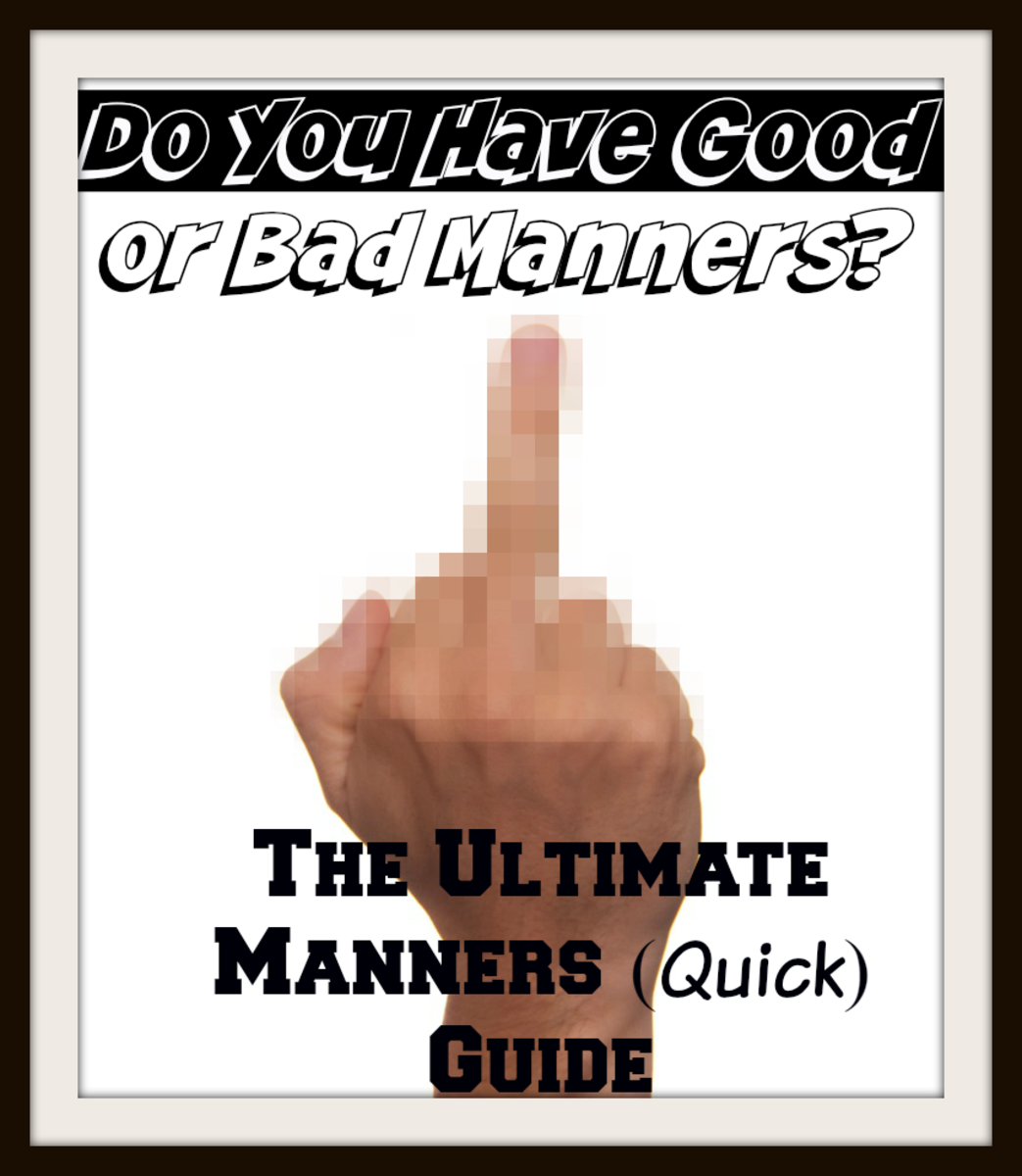 Bad manners are not limited to things we say or do; many gestures are very rude